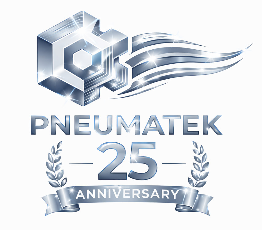 Pneumatek 25th Anniversary Logo